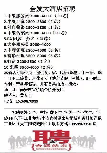 南安官桥招聘信息,南安官桥招聘信息——科技引领未来，工作触手可及